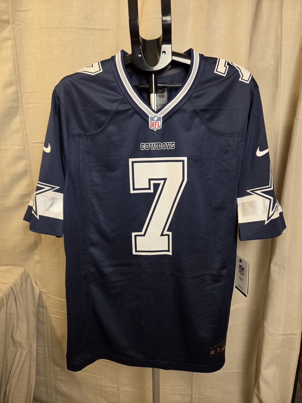 Nike NFL Dallas Cowboys Trevon Diggs #7 Jersey Men L Navy